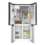 Bosch Series 6 574 Litre Four Door American Fridge Freezer - Stainless steel