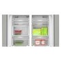 Bosch Series 6 574 Litre Four Door American Fridge Freezer - Stainless steel