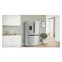 Bosch Series 6 574 Litre Four Door American Fridge Freezer - Stainless steel