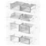Bosch Series 6 574 Litre Four Door American Fridge Freezer - Stainless steel