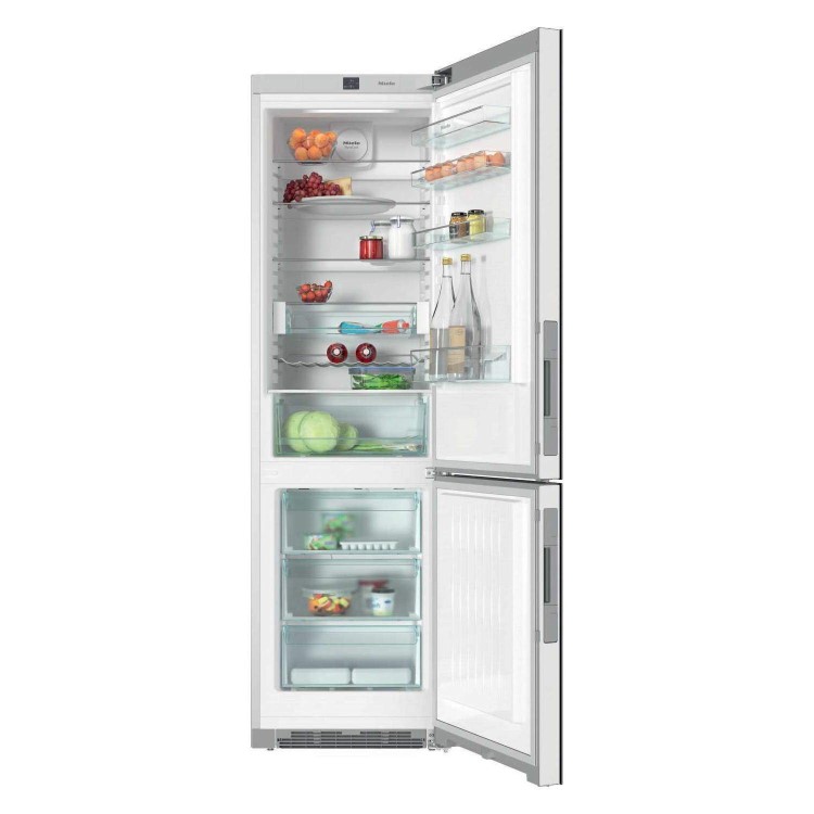 Miele 361 Litre 70/30 Freestanding Fridge Freezer - Black