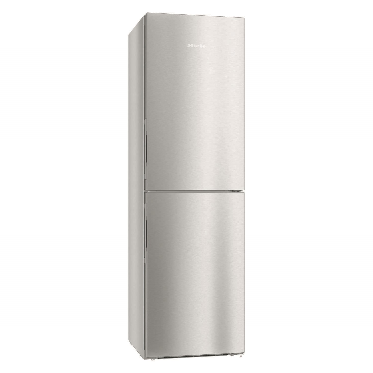 Refurbished Miele KFN29243Dclst Freestanding 349 Litre 50/50 Fridge Freezer Stainless Steel