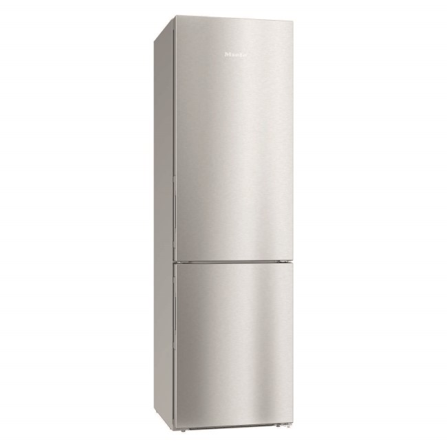 Miele KFN29483Dclst Premium Click2Open SoftClose 201x60cm Frost Free CleanSteel Freestanding Fridge Freezer