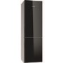 Miele KFN29683DObBl Prestige Click2Open SoftClose 201x60cm Frost Free Obsidian Black Glass Freestanding Fridge Freezer