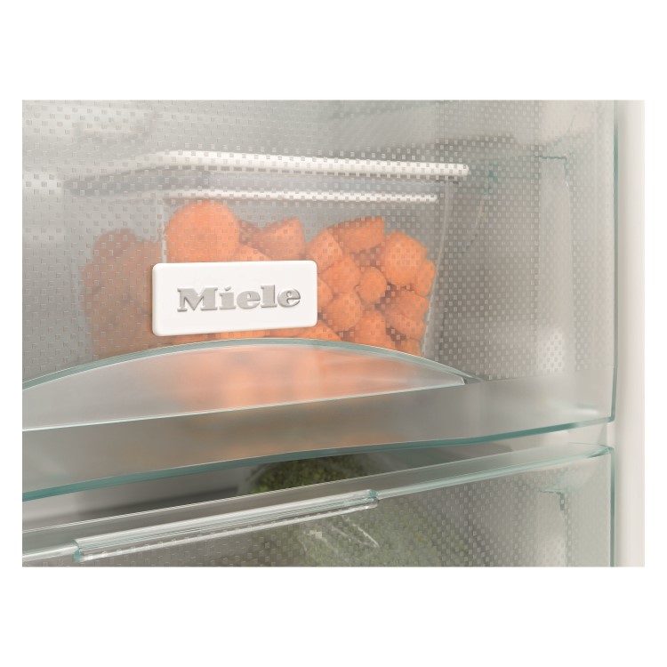Miele KFN37232iD 56cm Wide Frost Free 70-30 Integrated Upright Fridge Freezer - White