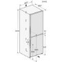 Miele 373 Litre 60/40 Freestanding Fridge Freezer - BlackBoard