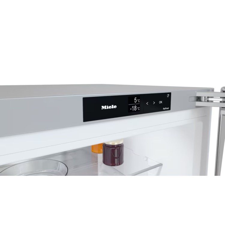 Miele 362 Litre 70/30 Freestanding Fridge Freezer - Stainless Steel