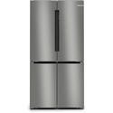 Bosch Series 4 605 Litre Four Door Freestanding Fridge Freezer - EasyClean Stainless Steel