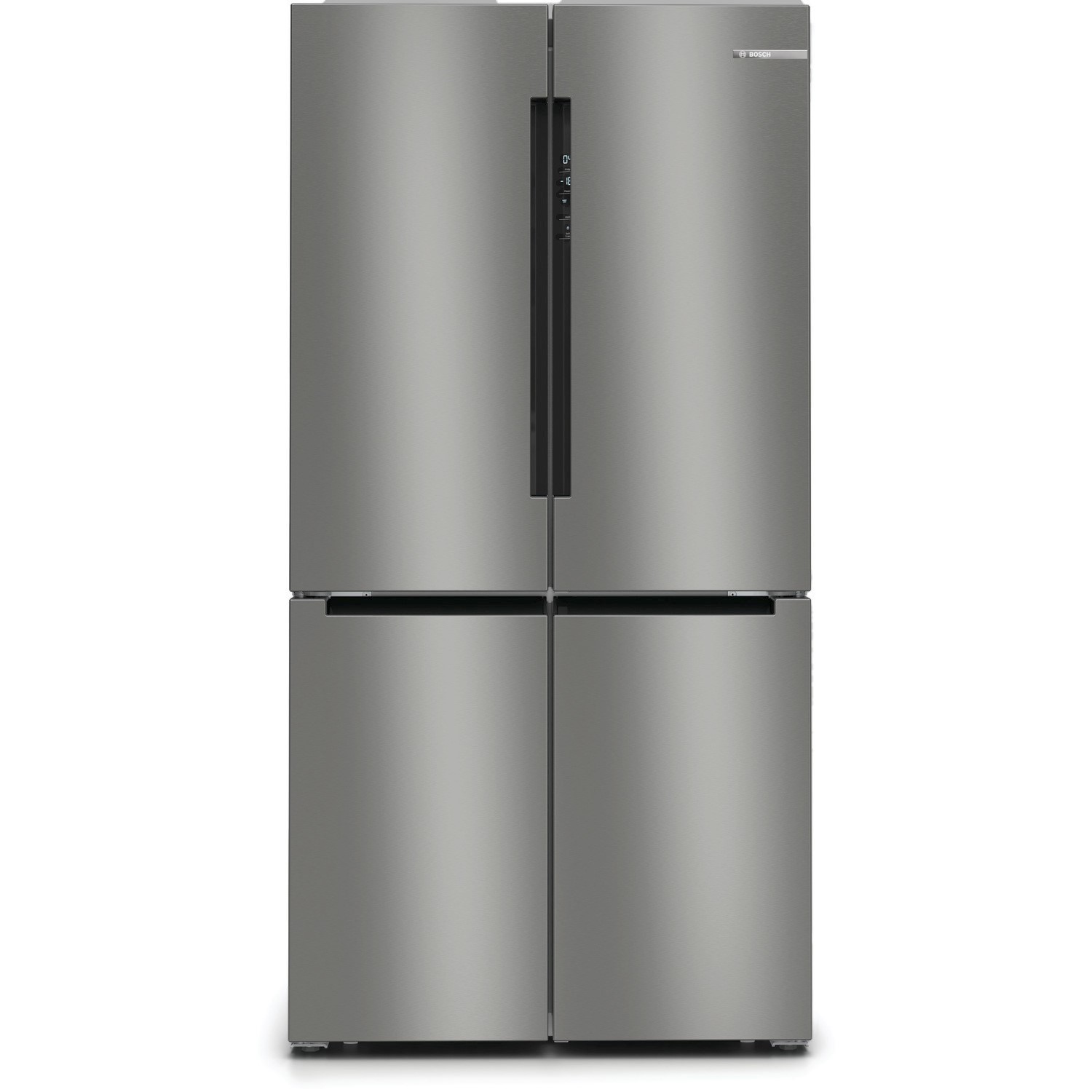 Bosch Series 4 605 Litre Four Door Freestanding Fridge Freezer - EasyClean Stainless Steel Bosch Series 4 605 Litre Four Door Freestanding Fridge Freezer - EasyClean Stainless Steel