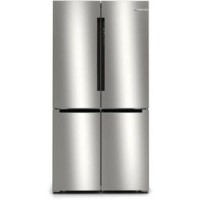 Refurbished Bosch Serie 4 KFN96VPEAG Freestanding 605 Litre 65/35 Fridge Freezer EasyClean Stainless Steel