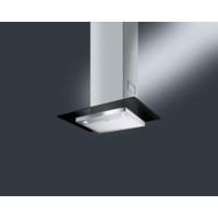 Smeg KFV62DN 60cm Chimney Hood - Stainless Steel And Black Glass