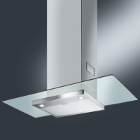 Smeg KFV92D-2 90cm Chimney Hood - Stainless Steel And Flat Glass Canopy