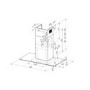 Smeg KFV92DN-2 90cm Chimney Hood - Stainless Steel And Black Glass