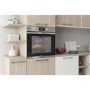 Refurbished Indesit KFWS3844HIXUK 60cm Single Built In Electric Oven Stainless Steel