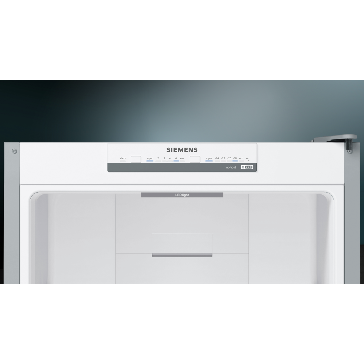 Siemens KG34NVL35G NoFrost Freestanding Fridge Freezer - Stainless Steel Look