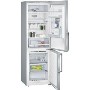 Siemens KG36DVI30G 186x60cm NoFrost Freestanding Fridge Freezer With Water Dispenser - Easyclean Inox