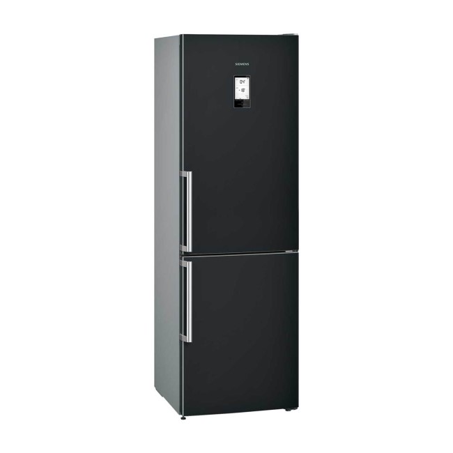 Siemens KG36NAB35G iQ500 NoFrost Black Freestanding Fridge Freezer With hyperFresh Box