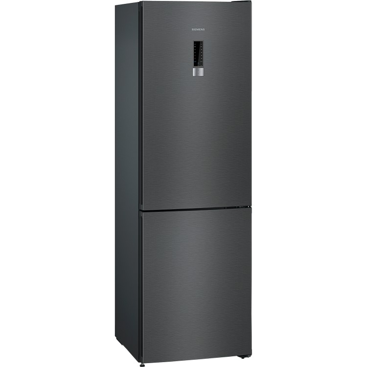 Siemens KG36NXX3AG iQ300 Frost Free Fridge Freezer - anti-fingerprint BlackSteel