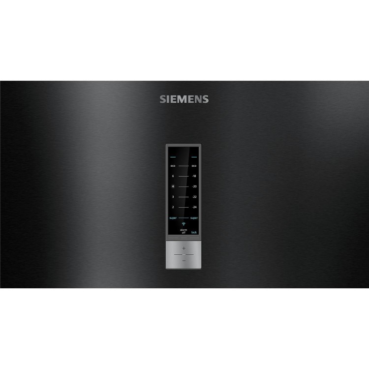 Siemens KG36NXX3AG iQ300 Frost Free Fridge Freezer - anti-fingerprint BlackSteel