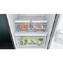 Siemens KG36NXX3AG iQ300 Frost Free Fridge Freezer - anti-fingerprint BlackSteel
