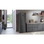 Siemens iQ300 321 Litre 60/40 Freestanding Fridge Freezer - Black Stainless Steel