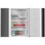 Siemens iQ300 321 Litre 60/40 Freestanding Fridge Freezer - Black Stainless Steel