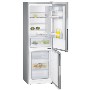 Siemens KG36VVI30G iQ100 LowFrost Freestanding Fridge Freezer with Anti-Fingerprint Stainless Steel Door in stainless steel doors