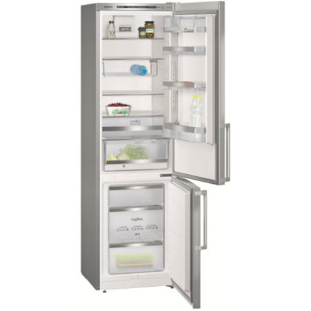 Siemens KG39EAI40G iQ100 LowFrost Freezer Freestanding Fridge Freezer with Anti-fingerprint Stainless Steel Door