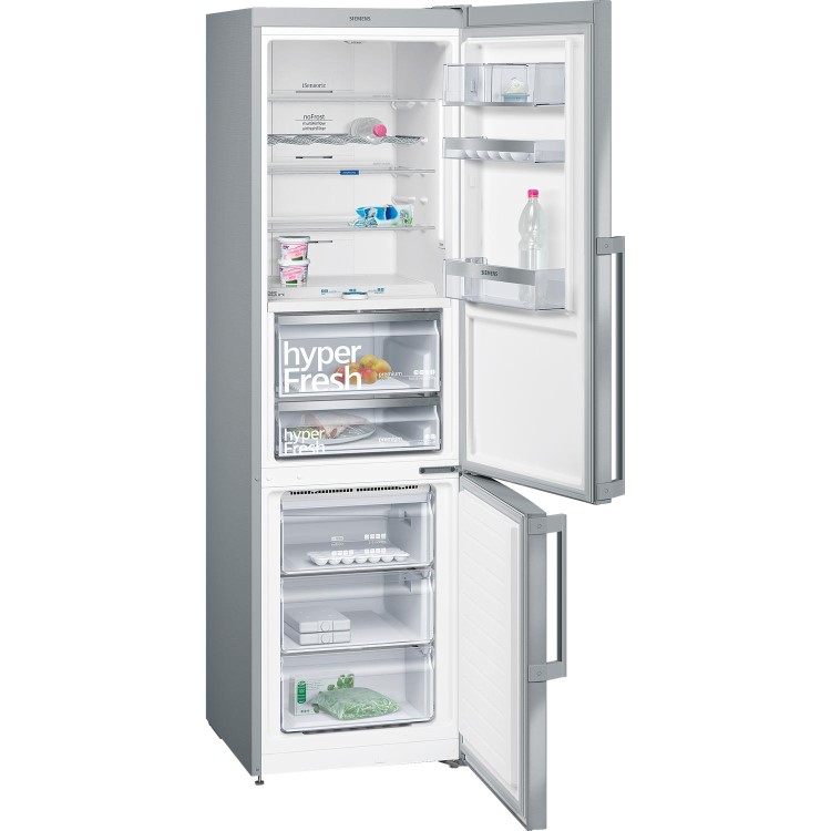 Siemens KG39FPI35 NoFrost Freestanding Fridge Freezer - Anti-fingerprint Stainless Steel