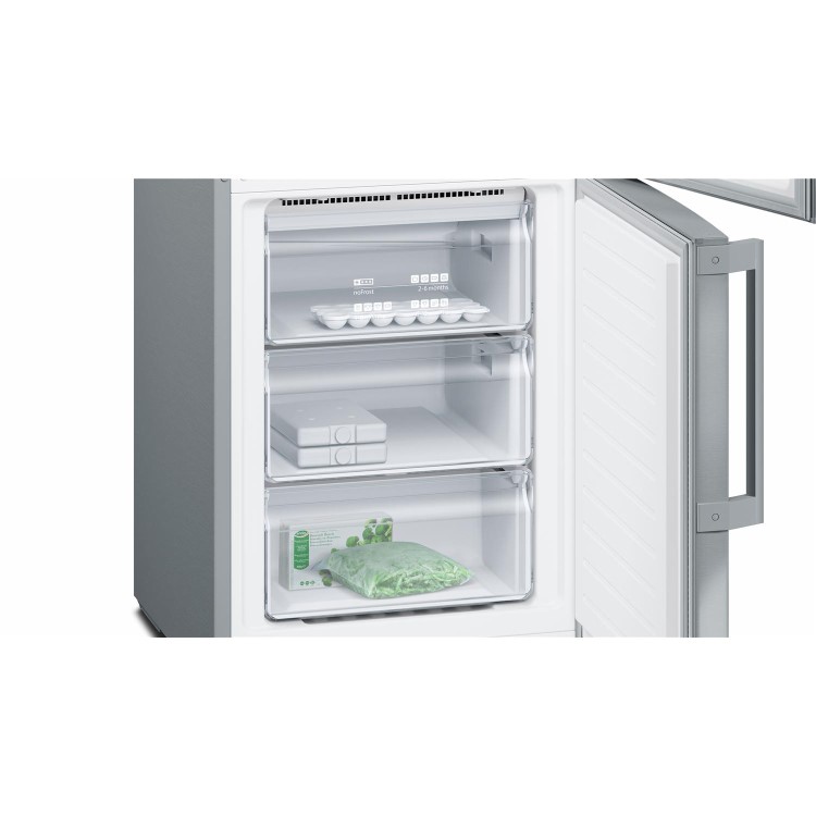 Siemens KG39FPI35 NoFrost Freestanding Fridge Freezer - Anti-fingerprint Stainless Steel