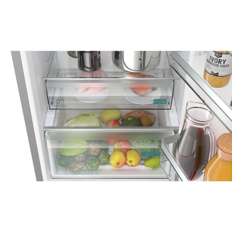 Refurbished Siemens iQ300 KG39N2IDF Freestanding 363 Litre 70/30 Fridge Freezer Stainless Steel Doors