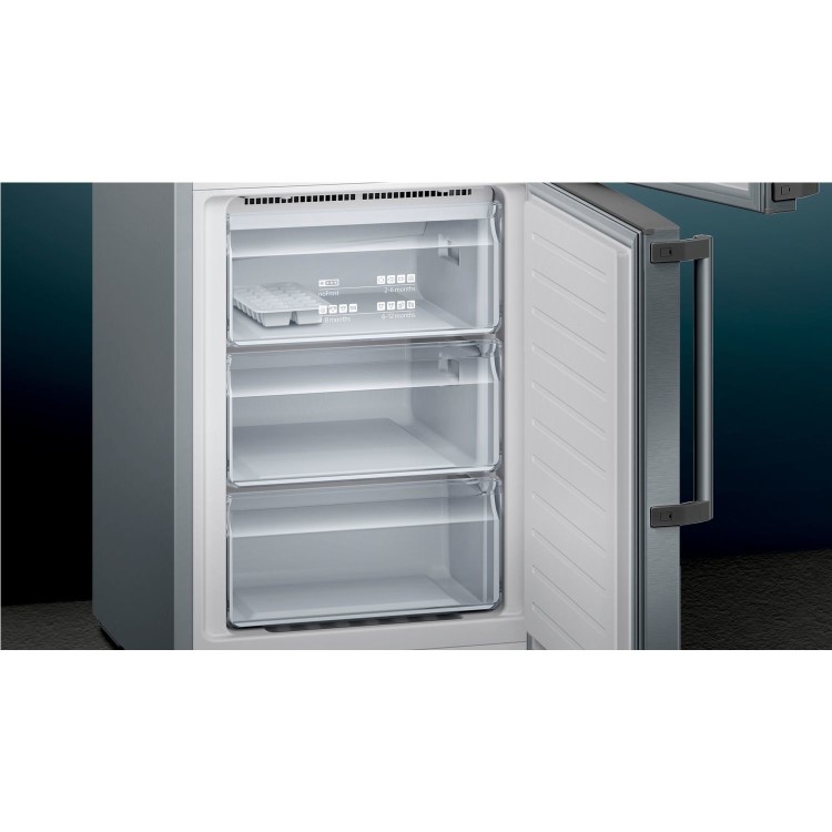 Siemens 366 Litre  Freestanding Fridge Freezer - Stainless steel