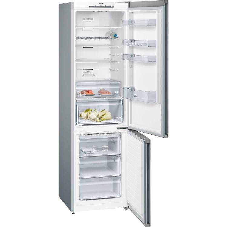 GRADE A2 - Siemens KG39NVIEC iQ300 NoFrost 70-30 Freestanding Fridge Freezer - Easyclean Stainless Steel
