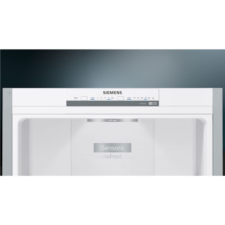 GRADE A2 - Siemens KG39NVIEC iQ300 NoFrost 70-30 Freestanding Fridge Freezer - Easyclean Stainless Steel