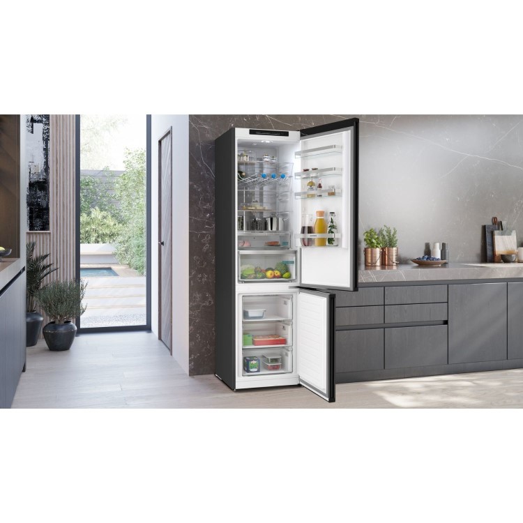Siemens iQ300 363 Litre 60/40 Freestanding Fridge Freezer - Dark Inox
