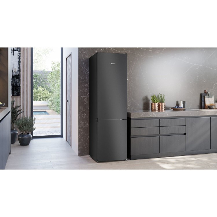 Siemens iQ300 363 Litre 60/40 Freestanding Fridge Freezer - Dark Inox