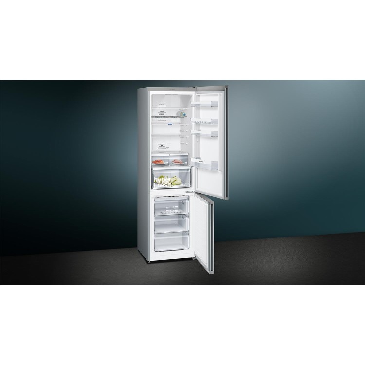 Siemens KG39NXI35 iQ300 NoFrost Easyclean Stainless Steel Freestanding Fridge Freezer With hyperFresh