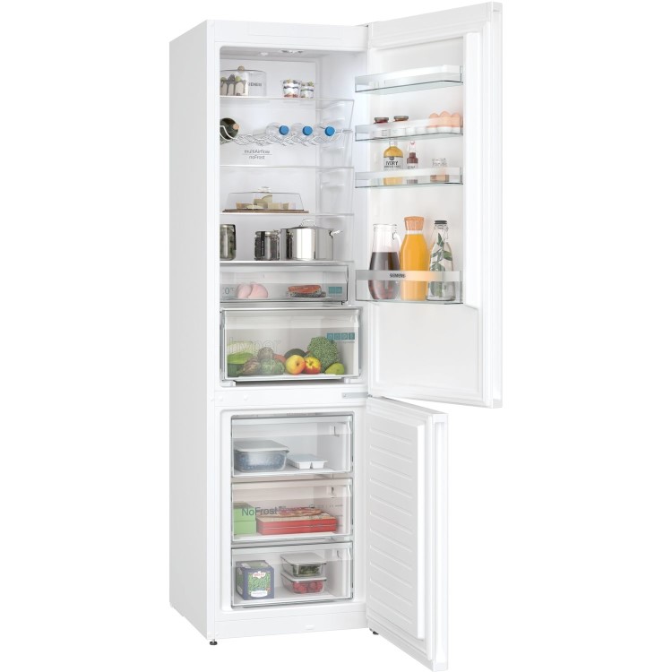 Refurbished Siemens iQ300 KG39NXWDFG Freestanding 363 Litre 70/30 Frost Free Fridge Freezer White