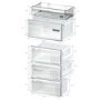 Siemens iQ300 363 Litre 70/30 Freestanding Fridge Freezer - Black Steel