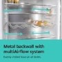 Siemens iQ300 440 Litre 60/40 Freestanding Fridge Freezer - Stainless Steel