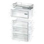 Siemens iQ300 440 Litre 60/40 Freestanding Fridge Freezer - Stainless Steel