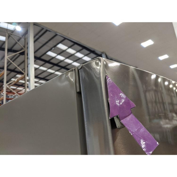 Refurbished Siemens iQ300 KG49NXIEPG Freestanding 435 Litre 70/30 Fridge Freezer Stainless Steel