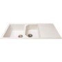 CDA KG64WH Composite Double Bowl Sink
