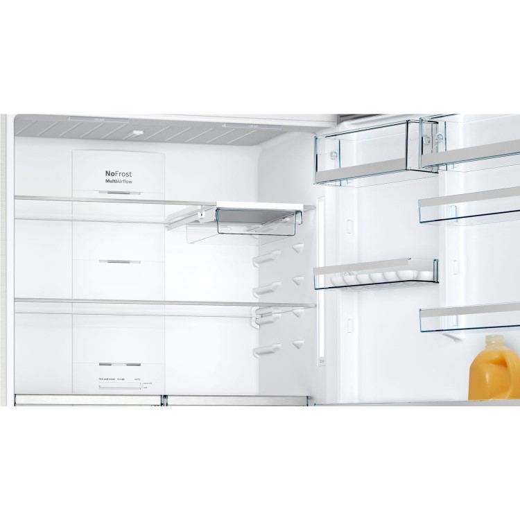 Bosch 631 Litre  Freestanding Fridge Freezer - Inox-easyclean