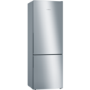GRADE A2 - Bosch KGE49VI4AG 413 Litre Freestanding Fridge Freezer 60/40 Split A+++ Energy Rating 70cm Wide - Stainless Steel