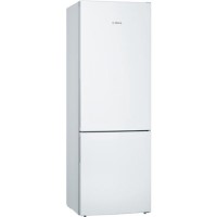 GRADE A2 - Bosch Serie 4 KGE49VW4AG 201x70cm 412L Freestanding Fridge Freezer - White