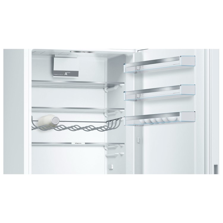 GRADE A2 - Bosch Serie 4 KGE49VW4AG 201x70cm 412L Freestanding Fridge Freezer - White