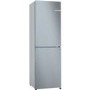 Bosch Series 2 255 Litre 50/50 Freestanding Fridge Freezer - Stainless Steel