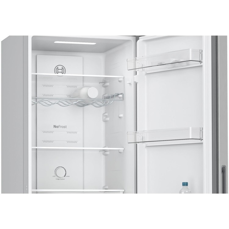 Bosch Series 2 255 Litre 50/50 Freestanding Fridge Freezer - Stainless Steel