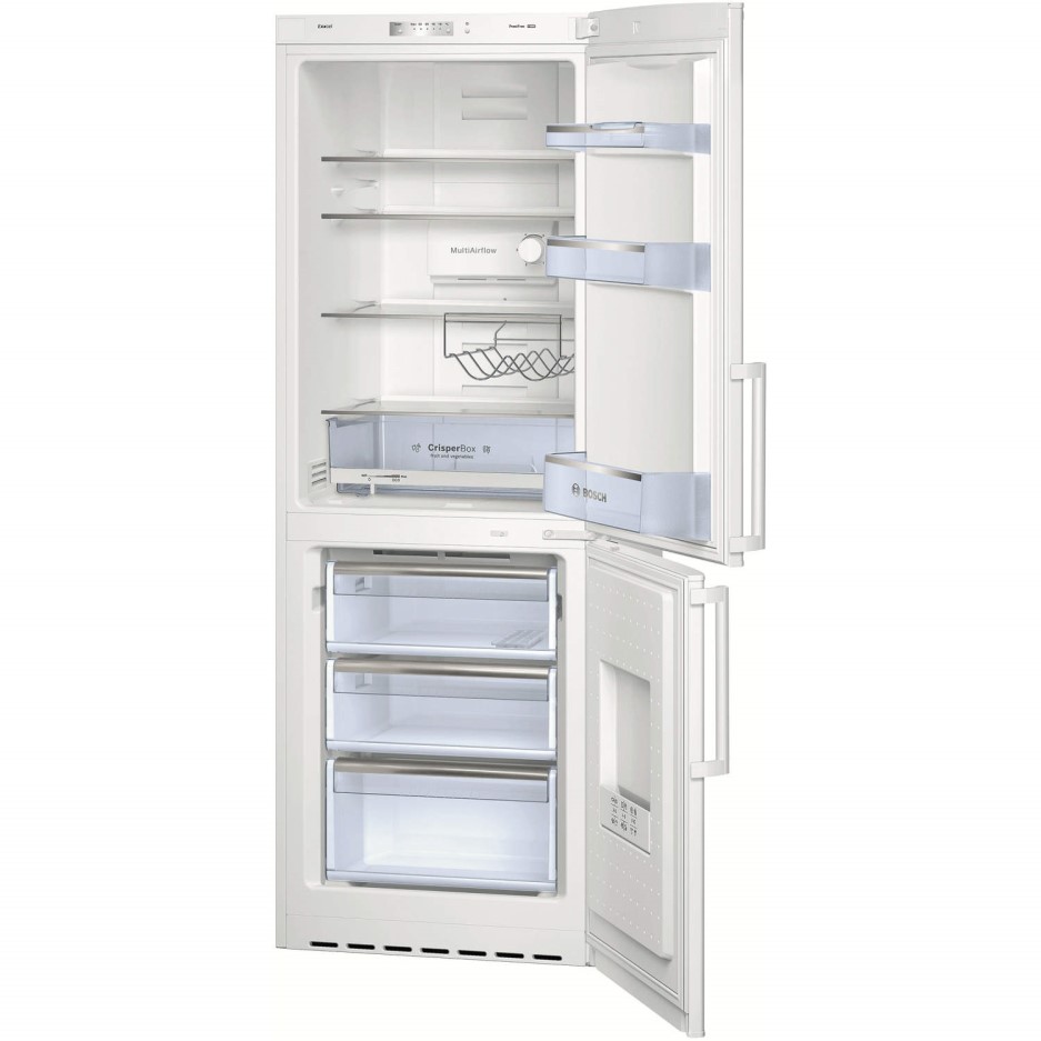Bosch KGN30VW20G No Frost Freestanding Fridge Freezer White